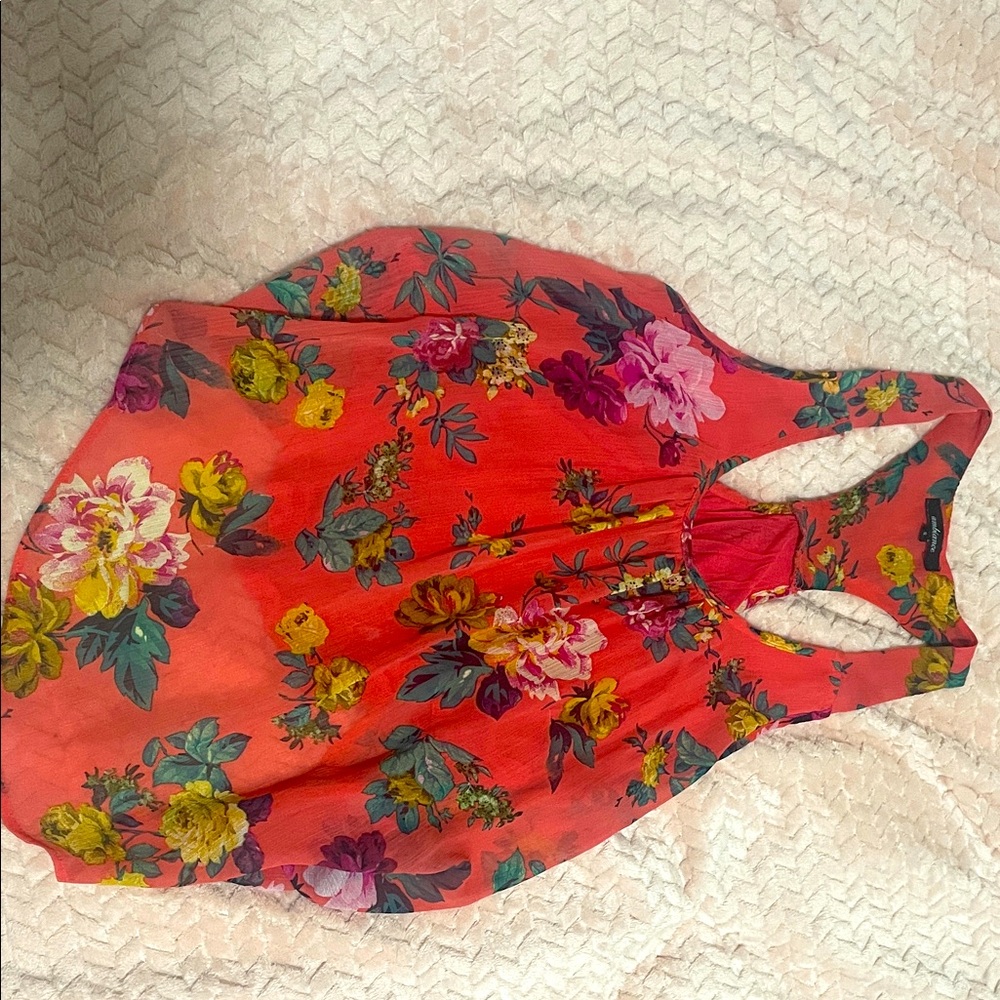 Floral Sleeveless Top